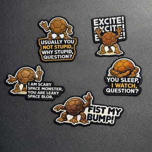 Rocky Project Hail Mary Embroidered Patch Sci Fi Space Iron On Patch