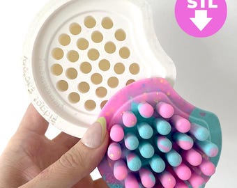 Fidget Silikonform zum Gießen - STL File Downalod - Bereit für 3D Druck - Design: Drops Extra Long