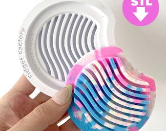 Fidget Silikonform zum Gießen - STL File Downalod - Bereit für 3D Druck - Design: Wavy