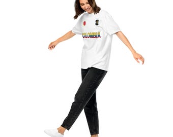 Colombia voetbalfanshirt: vlagkleuren voetbalshirt