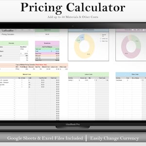 Sjabloon bouwschatting: prijscalculator voor Excel en Google Spreadsheets (digitale download)