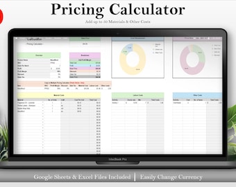 Baukostenvoranschlag Vorlage: Excel & Google Sheets Preisrechner (Digitaler Download)