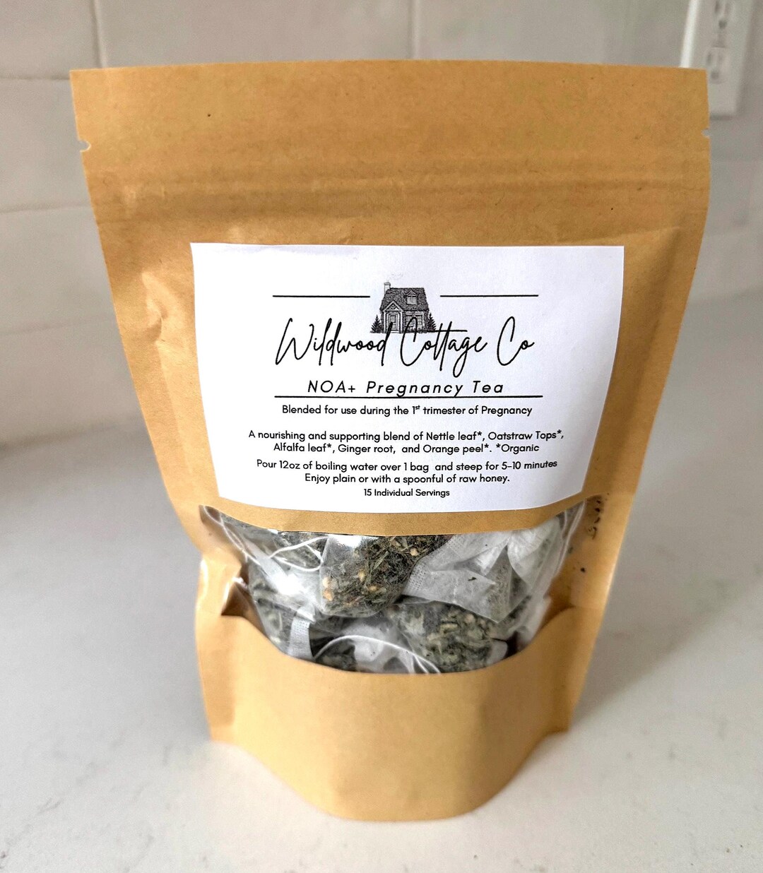 NOA First Trimester Pregnancy Tea Nourishing Herbal Tea for Early ...