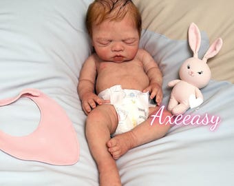 Bebé reborn de silicona completa para niño – Muñeco de silicona realista de recién nacido de 50 cm, hecho a mano, muñeco de arte coleccionable, regalo de cumpleaños para niña.