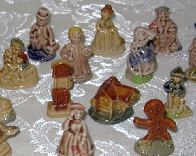 24 Wade Tea Figurines Wade England Nursery Rhyme Tea Figurine Etsy