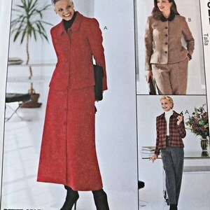 McCall&#39;s 9522 Sewing Pattern Misses&#39; Lined Jacket Skirt Pants Size 18 20 22 Uncut