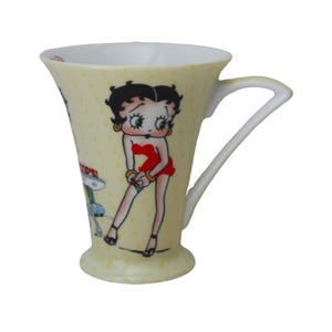 Vintage Betty Boop Tasse Pin-up Bone China Tasse