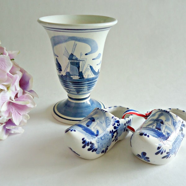 Miniature Delft Vase Etsy