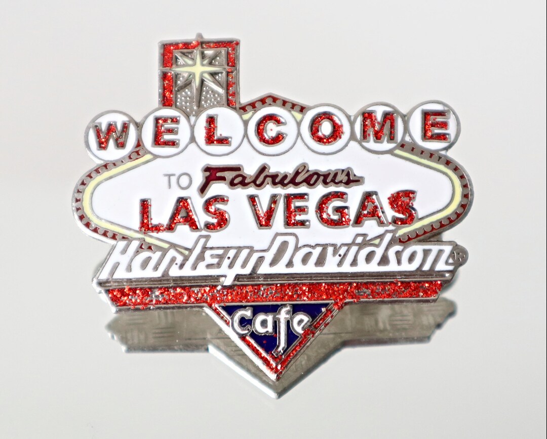 Welcome Pin Vintage Las Vegas Harley Davidson Welcome Pin - Etsy Australia