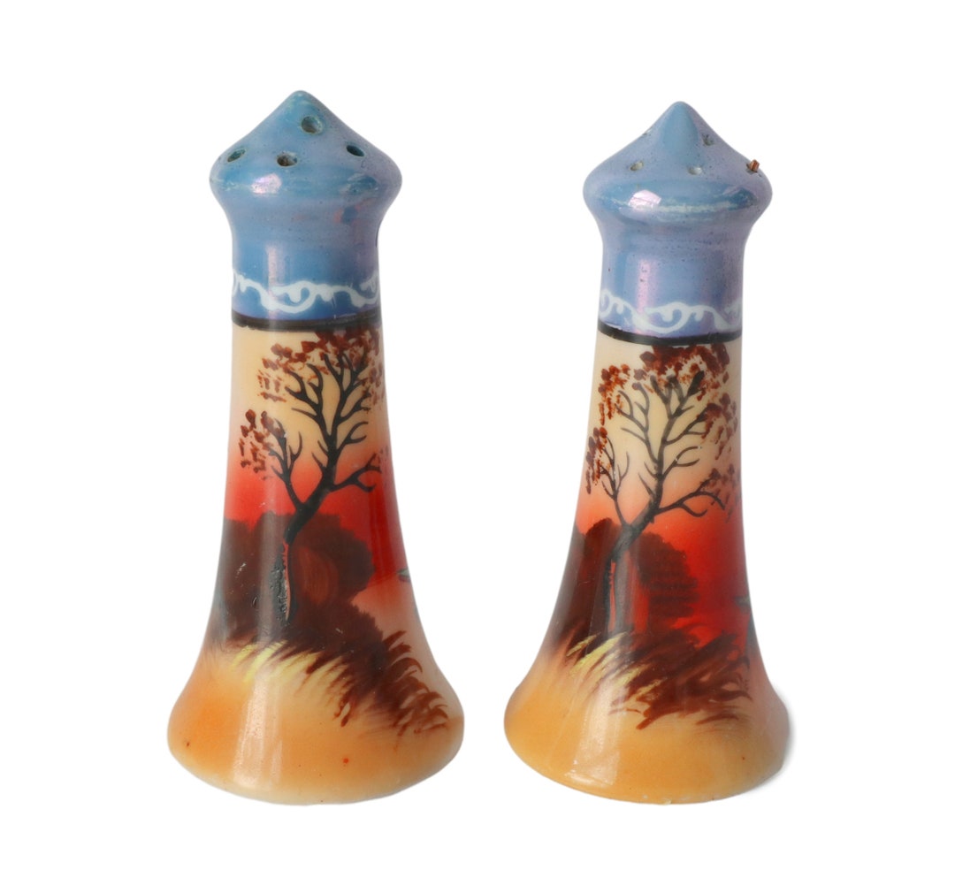 Pot en porcelaine Japonais pour nettoyer les pinceaux ceramique