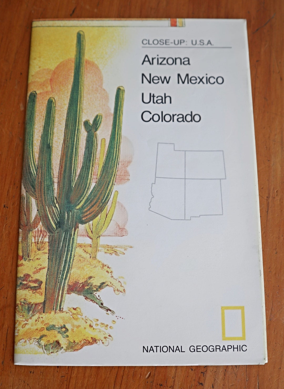 Vintage Map National Geographic - Il 1080xN.4754993929 Qb9j