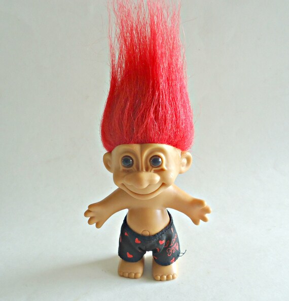 red troll doll