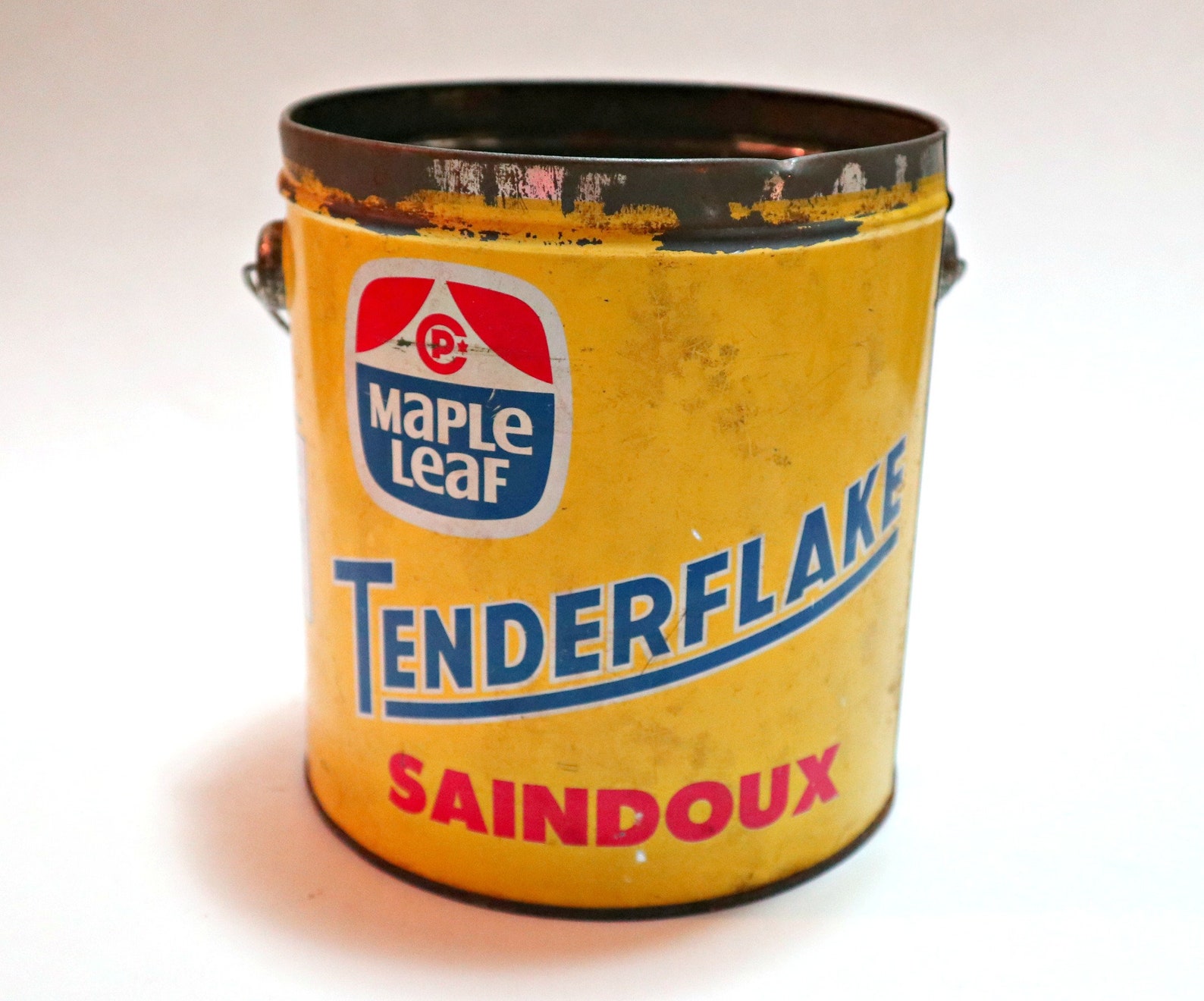 Maple Leaf Tenderflake Pure Lard Canada Packers Ltd Montreal 5 Etsy