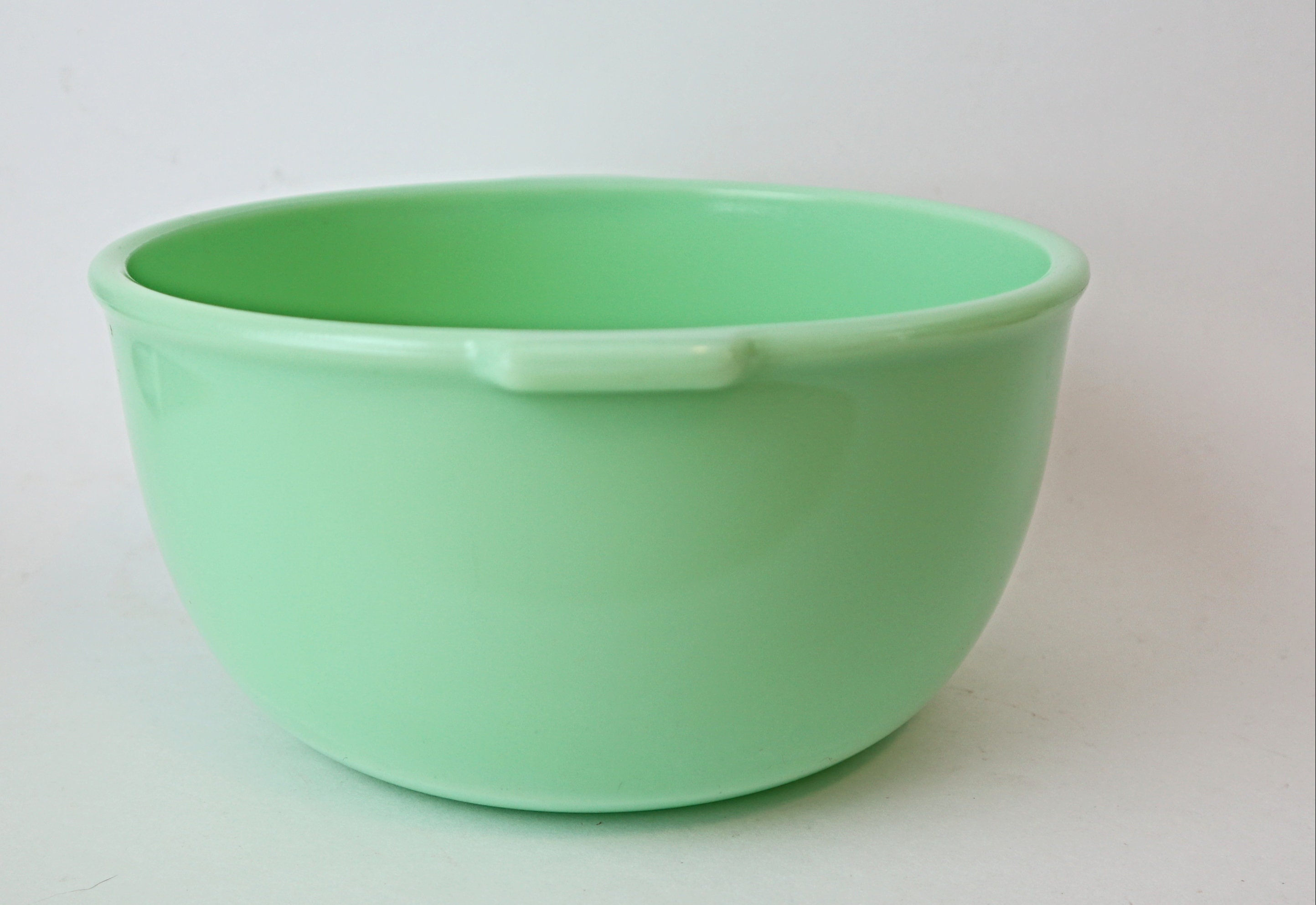 Vintage McKee Jadeite Large Mixing Bowl for Sunbeam Mixer Etsy