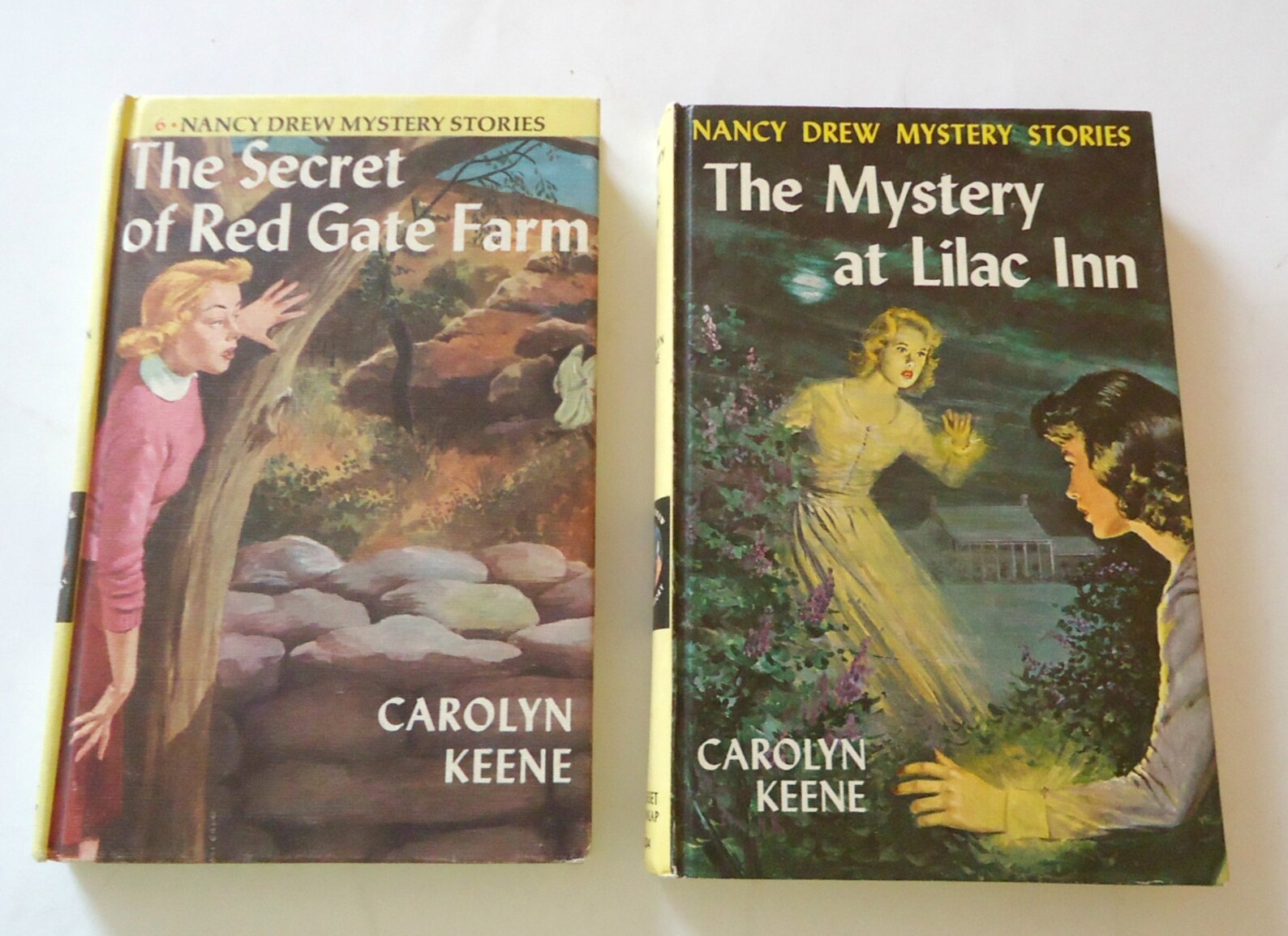 5 Nancy Drew Books Volumes 4 6 7 10 12 Vintage 1960's Etsy