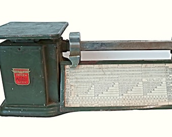 Vintage Triner Scale 8 1948 Postal Air Mail Accuracy - Etsy