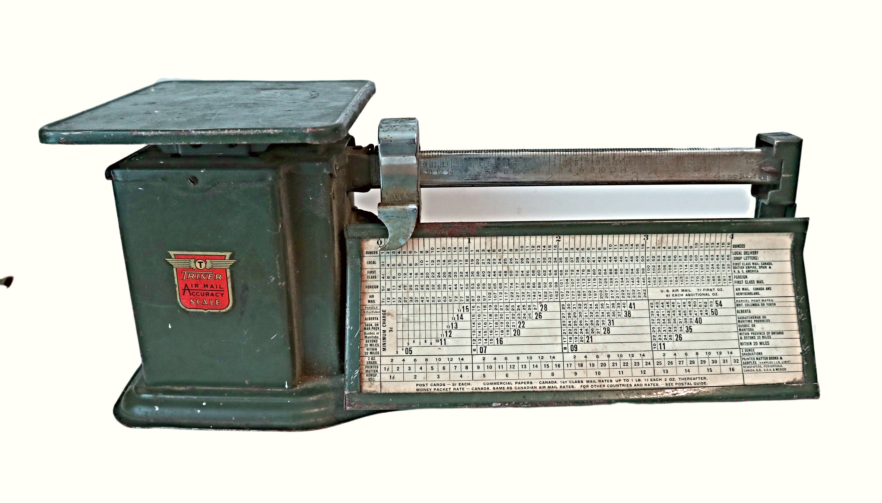 Vintage Triner Scale 8 1948 Postal Air Mail Accuracy - Etsy