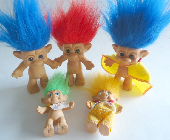 1990 troll dolls