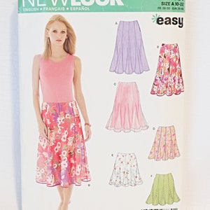 New Look 6461 Schnittmuster Kleid 6 Styles Uncut Grösse 10 12 14 16 18 20 22
