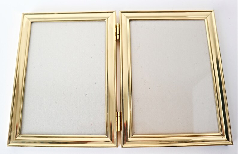 Vintage Hinged Picture Frame Photo Frames Lot H Etsy