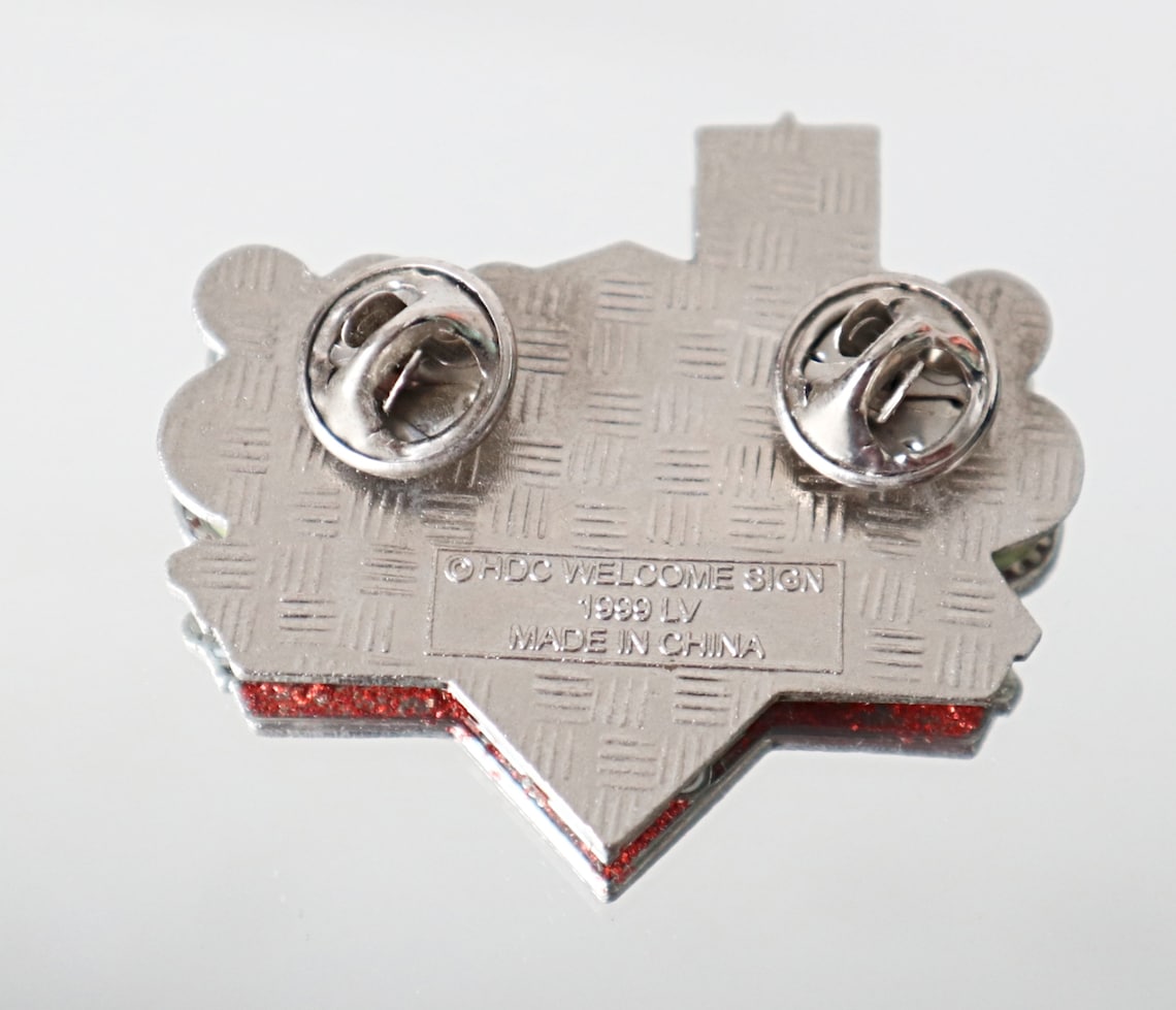 Welcome Pin Vintage Las Vegas Harley Davidson Welcome Pin - Etsy