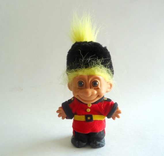 brown troll doll