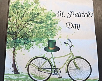 Vintage Pillow Cover St. Patrick's Day Throw Pillow