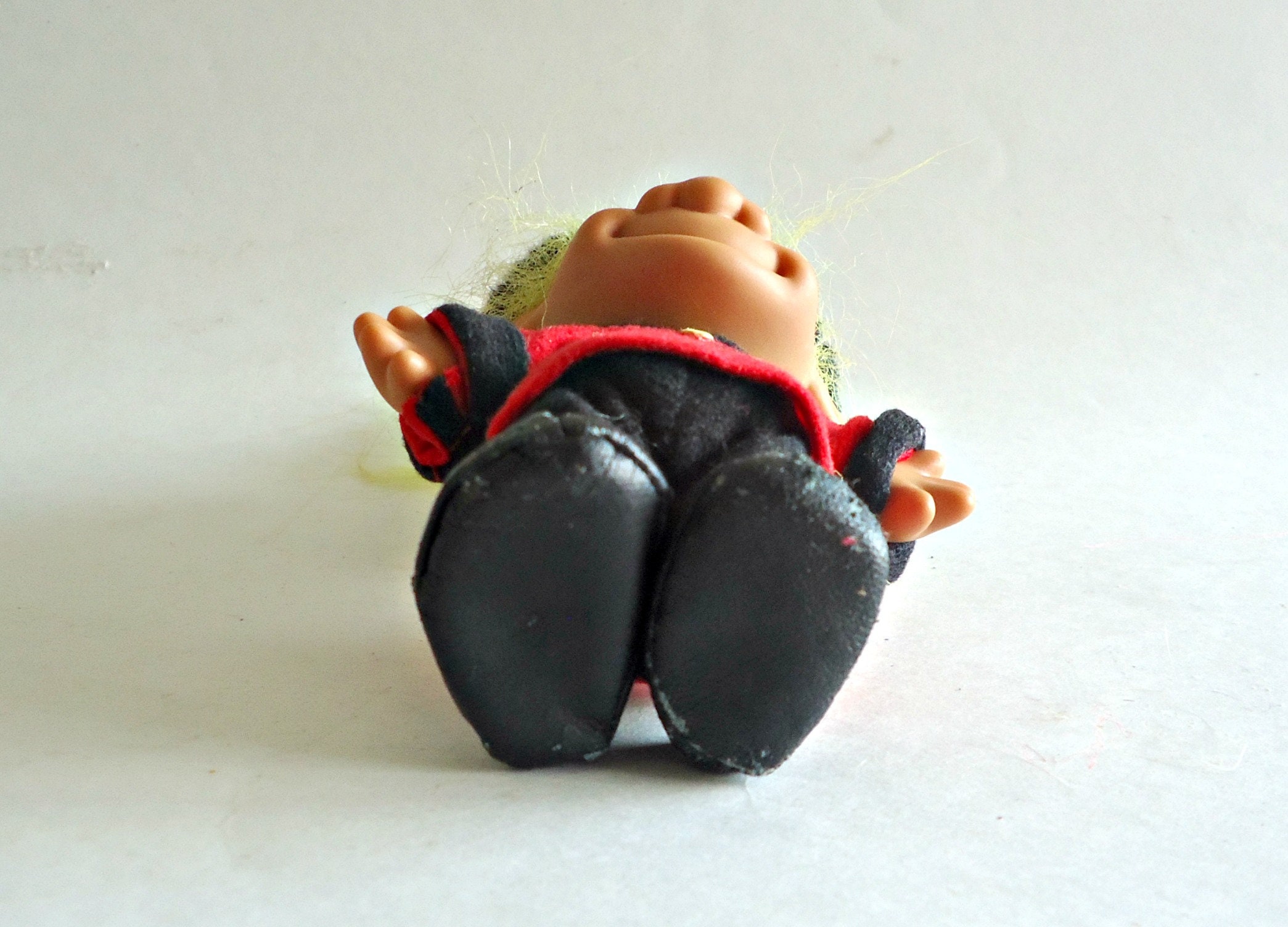 レア 海外 トロール Vintage Troll Dolls {3 Mini Treasure Trolls Ace Novelty {1.5