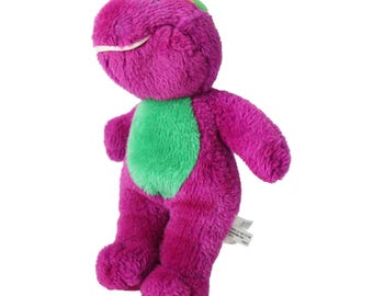 Vintage 1994 Barney Purple Dinosaurier Kinder Plastikbecher The Lyons Group