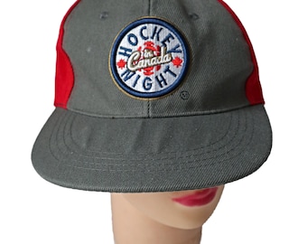 Gorra de béisbol vintage de Hockey Night Canada
