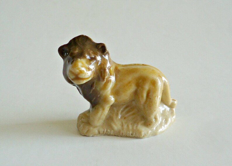 Wade Tea Figurines Wade England Vintage Wade Tea Figurine Lion Etsy