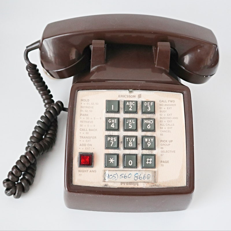 Touch Tone Phone Etsy