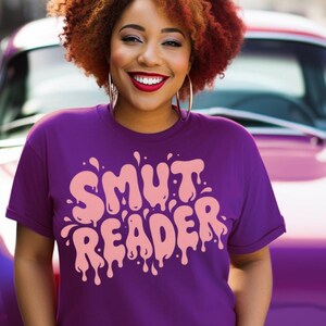 Dark Romance Novel Enthusiast Tee: Spicy Book Lover Gift for Smut Readers, Christmas Gift