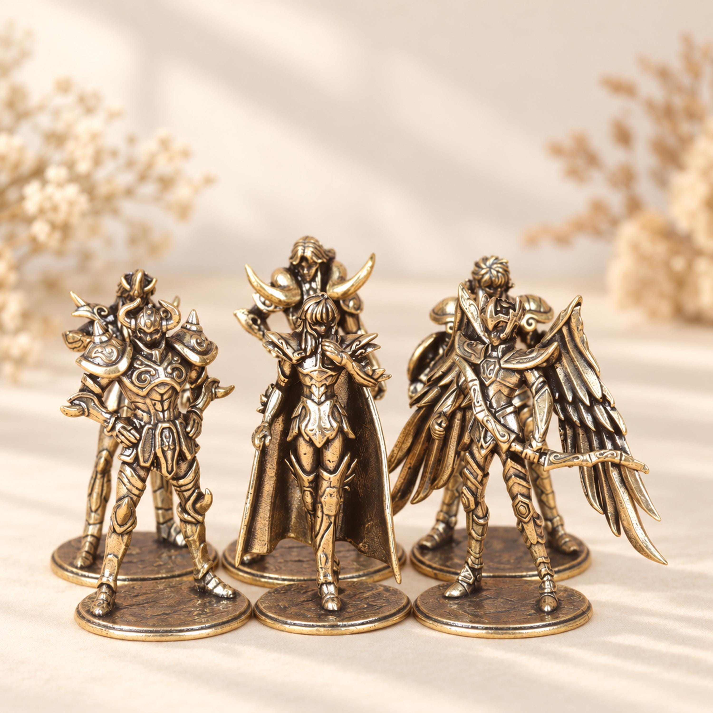 12 Zodiac Figurines - Etsy