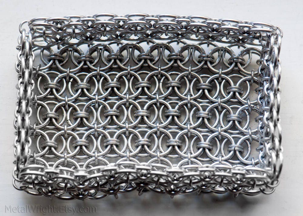 Chainmail Box or Basket - Etsy