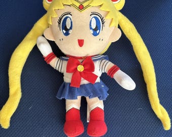 Sailor Moon Plush Toy Toei Animation Naoko Takeuchi 8" Anime