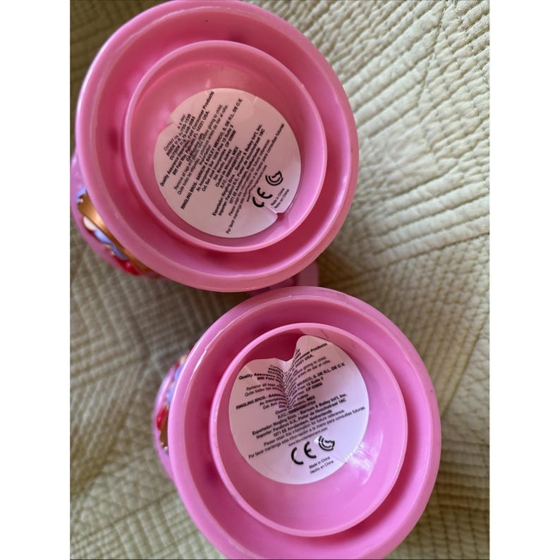 Disney Princess Ariel Lidded Mug Set – Little Mermaid Pink Cocoa Cups w Lids image 5