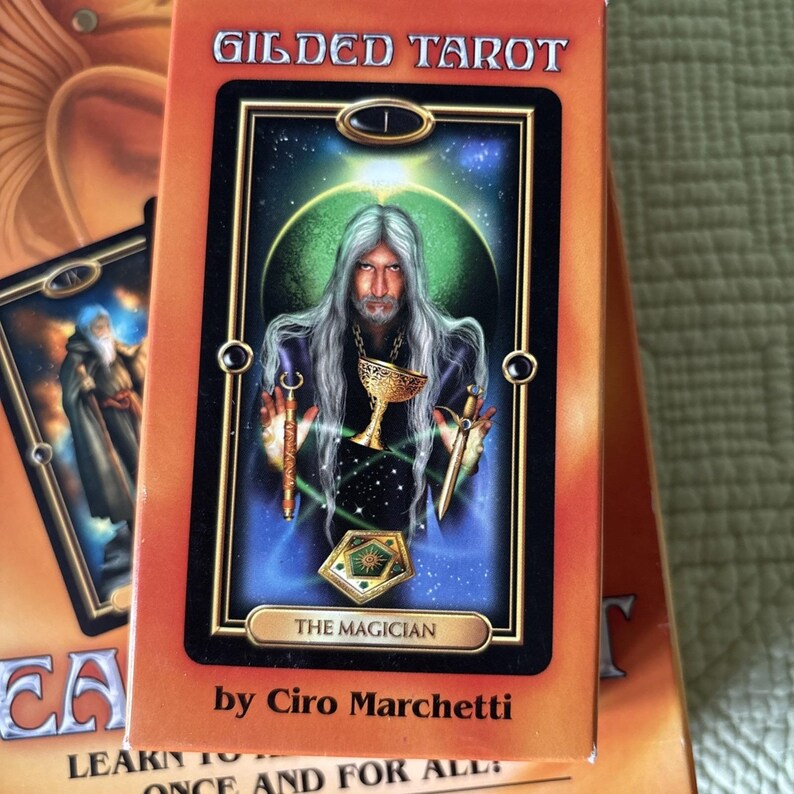 EASY TAROT : Learn to Read the Cards Once and for All ! Cards , Book & Layout image 6