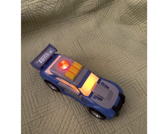 Tonka polisracerbil leksaksblå patrullfordonsspoiler 7" ljus ljudverk