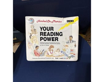 Hooked on Phonics Your Reading Power 1992 Vintage Lesson Books, Tapes Homeschool
