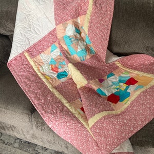 Old is New Again Throw Quilt