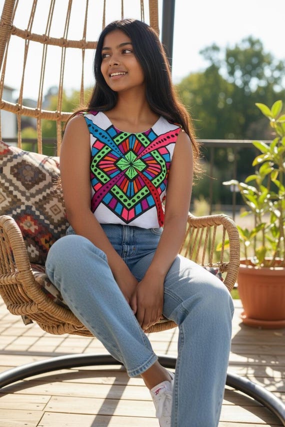 White ParumaCrop Top