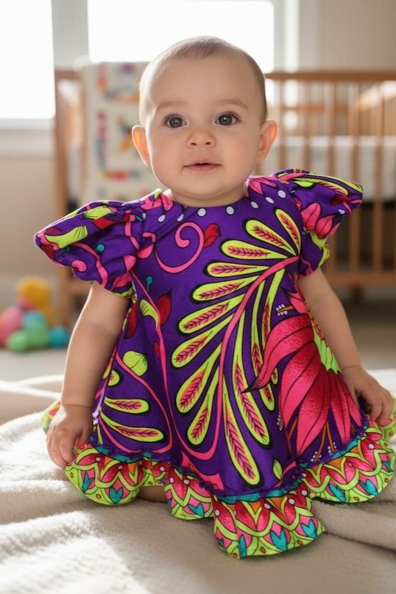Little Embera Bloom Paruma Baby Dress