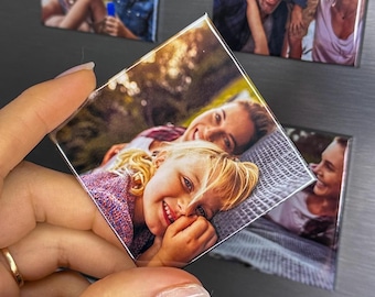 Custom Photo Magnets | Personalized Family Keepsake