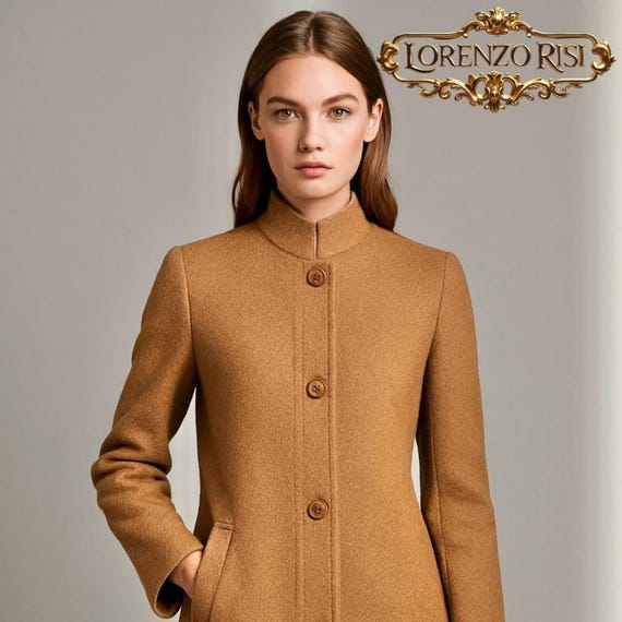 Women's Handmade Shetland Wool Coat