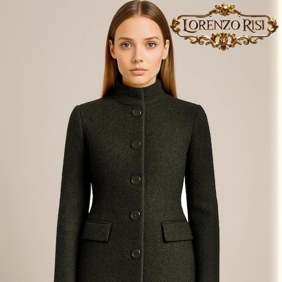 Women's handmade cashmere coat