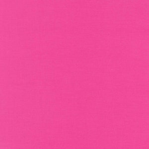 Kona Cotton in Bright Pink for Robert Kaufman -- 1/2 YD