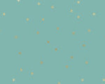 Spark Metallic Ocean by Ruby Stars Society for Moda -- 1/2 YD