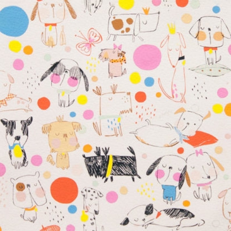 Puppy Polka Dot from Alexander Henry Fabrics 12 Yard