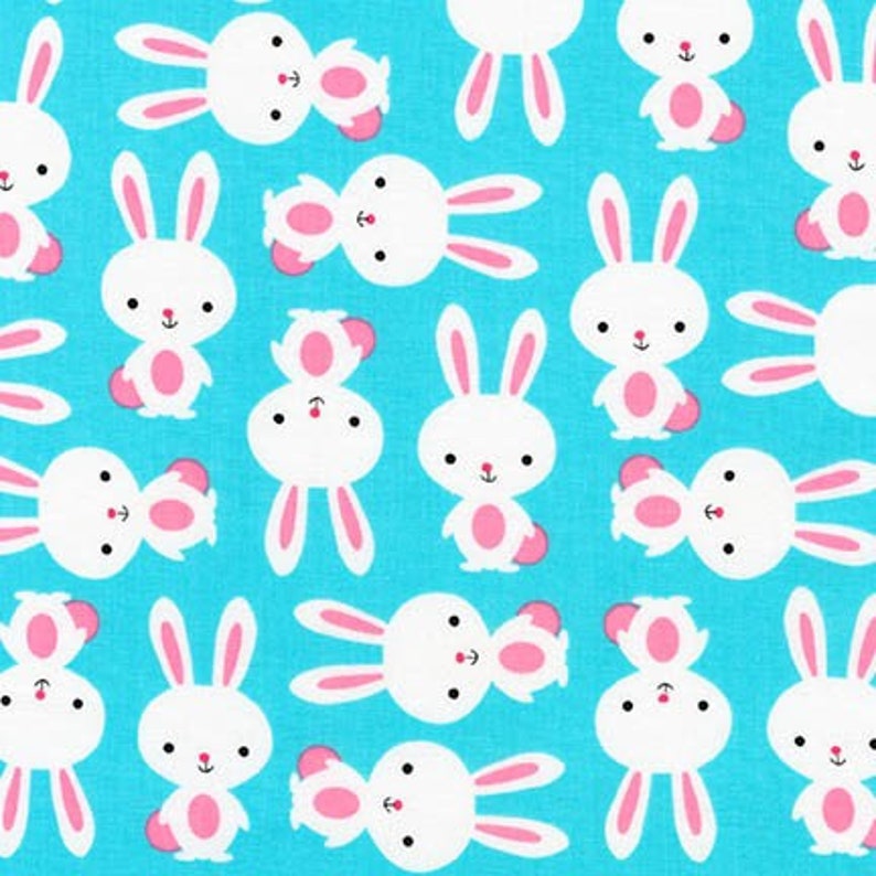 Urban Zoologie Bunnies by Ann Kelle for Robert Kaufman 12 Yard